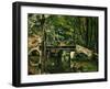 The Bridge at Maincy, Near Melun, 1879-Paul Cézanne-Framed Giclee Print