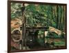 The Bridge at Maincy-Paul Cézanne-Framed Giclee Print