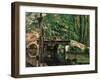 The Bridge at Maincy-Paul Cézanne-Framed Giclee Print