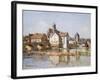 The Bridge at Moret, 1892-Alfred Sisley-Framed Giclee Print