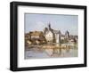 The Bridge at Moret, 1892-Alfred Sisley-Framed Giclee Print