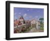 The Bridge at Moret, 1893-Alfred Sisley-Framed Premium Giclee Print