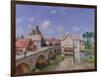 The Bridge at Moret, 1893-Alfred Sisley-Framed Giclee Print