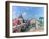 The Bridge at Moret, 1893-Alfred Sisley-Framed Giclee Print