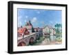 The Bridge at Moret, 1893-Alfred Sisley-Framed Giclee Print