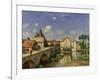 The Bridge at Moret, 1893-Alfred Sisley-Framed Art Print