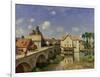 The Bridge at Moret, 1893-Alfred Sisley-Framed Art Print