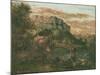 The Bridge at Nahin, 1868-Gustave Courbet-Mounted Giclee Print