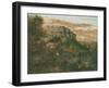 The Bridge at Nahin, 1868-Gustave Courbet-Framed Giclee Print