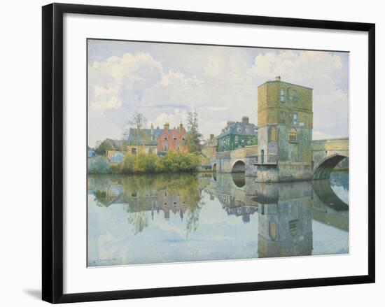 The Bridge at St, 1903-William Fraser Garden-Framed Giclee Print