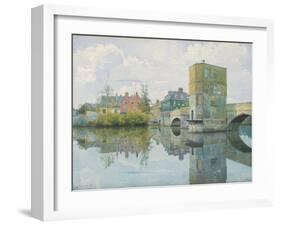 The Bridge at St, 1903-William Fraser Garden-Framed Giclee Print