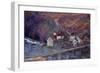 The Bridge at Vervy, 1889-Claude Monet-Framed Giclee Print