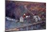 The Bridge at Vervy, 1889-Claude Monet-Mounted Giclee Print