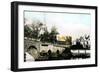 The Bridge at Wallingford, Oxfordshire, 1926-null-Framed Giclee Print