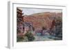 The Bridge, Beddgellert-Alfred Robert Quinton-Framed Giclee Print