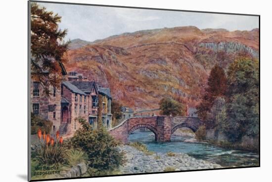 The Bridge, Beddgellert-Alfred Robert Quinton-Mounted Giclee Print