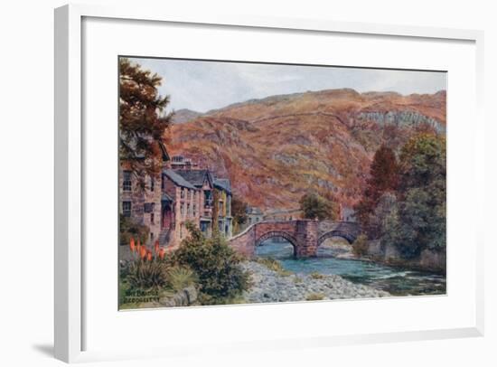 The Bridge, Beddgellert-Alfred Robert Quinton-Framed Giclee Print