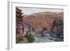 The Bridge, Beddgellert-Alfred Robert Quinton-Framed Giclee Print