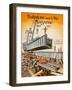 The Bridge Builders-Charles H. Dickson-Framed Giclee Print