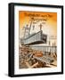 The Bridge Builders-Charles H. Dickson-Framed Giclee Print