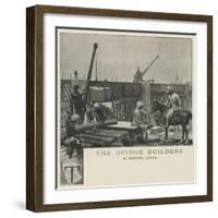 The Bridge Builders-Richard Caton Woodville II-Framed Giclee Print