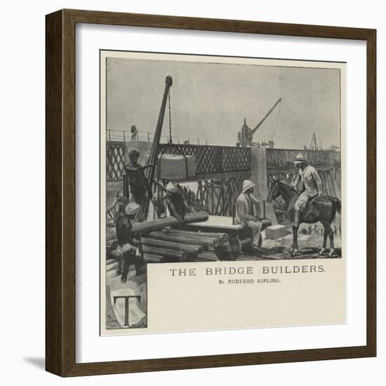 The Bridge Builders-Richard Caton Woodville II-Framed Giclee Print