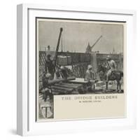 The Bridge Builders-Richard Caton Woodville II-Framed Giclee Print