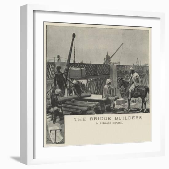 The Bridge Builders-Richard Caton Woodville II-Framed Giclee Print