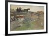 The Bridge, from 'A Home' series, c.1895-Carl Larsson-Framed Giclee Print