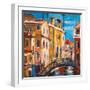 The Bridge From Ancient Venice-balaikin2009-Framed Art Print