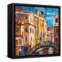 The Bridge From Ancient Venice-balaikin2009-Framed Stretched Canvas