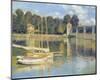 The Bridge in Argenteuil-Claude Monet-Mounted Art Print