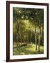 The Bridge in the Park-George W. Waters-Framed Giclee Print