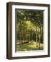 The Bridge in the Park-George W. Waters-Framed Giclee Print