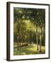 The Bridge in the Park-George W. Waters-Framed Giclee Print