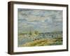 The Bridge Near Sevres, 1877-Alfred Sisley-Framed Giclee Print