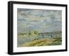 The Bridge Near Sevres, 1877-Alfred Sisley-Framed Giclee Print