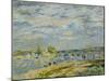 The Bridge Near Sevres, 1877-Alfred Sisley-Mounted Giclee Print