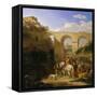 The Bridge of Cuenca, Spain, 1825-Carl Vinnen-Framed Stretched Canvas