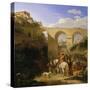 The Bridge of Cuenca, Spain, 1825-Carl Vinnen-Stretched Canvas