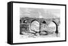 The Bridge of Dezful, Iran, 1895-Armand Kohl-Framed Stretched Canvas