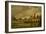 The Bridge of Harnham and Salisbury Cathedral, c.1820-John Constable-Framed Giclee Print