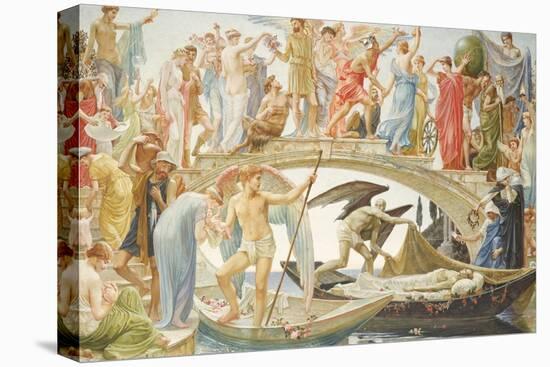 The Bridge of Life, 1884-Walter Crane-Stretched Canvas