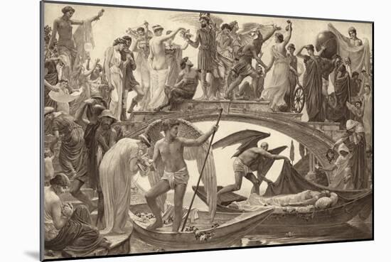 The Bridge of Life-Walter Crane-Mounted Giclee Print