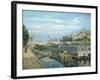 The Bridge of Louis Philippe, 1875-Armand Guillaumin-Framed Giclee Print