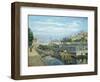 The Bridge of Louis Philippe, 1875-Armand Guillaumin-Framed Giclee Print