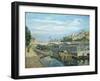 The Bridge of Louis Philippe, 1875-Armand Guillaumin-Framed Giclee Print