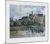 The Bridge of Moret, 1887-Alfred Sisley-Mounted Collectable Print