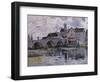 The Bridge of Moret-Sur-Loing, 1887-Alfred Sisley-Framed Giclee Print