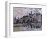 The Bridge of Moret-Sur-Loing, 1887-Alfred Sisley-Framed Giclee Print